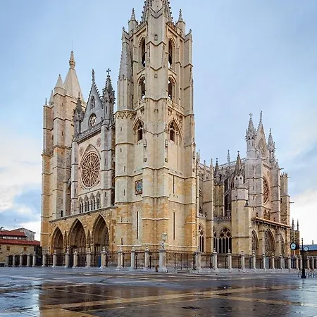 Atico Catedral , Terraza Y Privado * León
